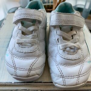 Puma Velcro Mint Green Sneaker Toddler Size 5